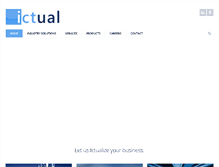 Tablet Screenshot of ictual.com